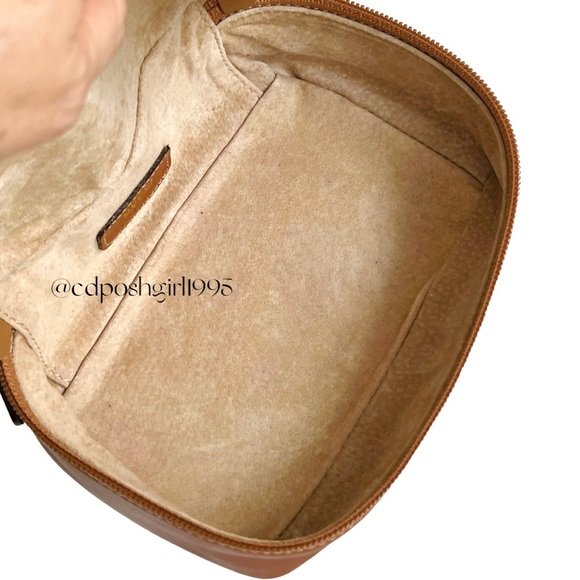 Gucci by Tom Ford mid 90s Horsebit Vanity makeup leather case tan with horsebit - Picture 4 of 16